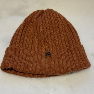 Billabong Men's Ribbed Beanie - Rust